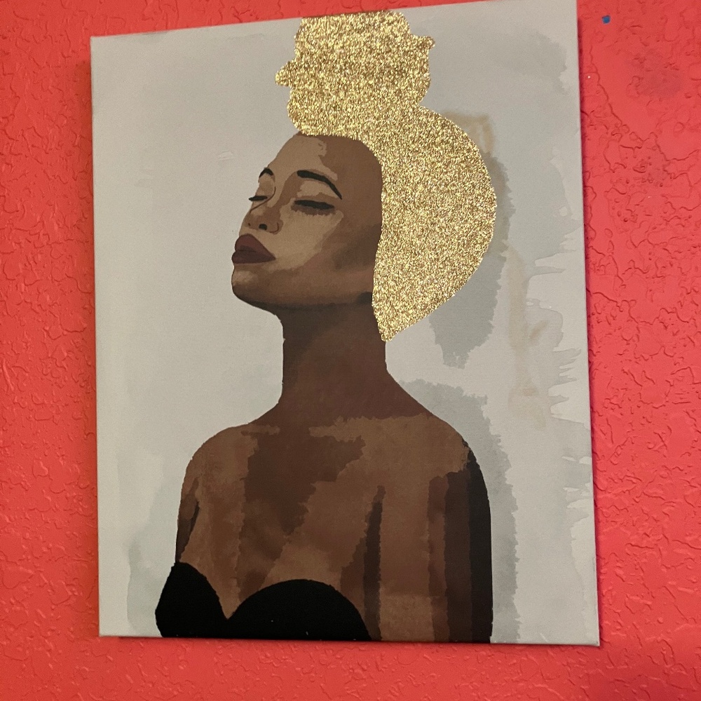 African American women painting